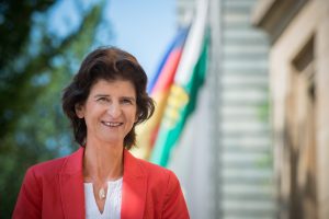 Dr. Eva-Maria Stange, Sächsische Staatsministerin für Wissenschaft und Kunst.